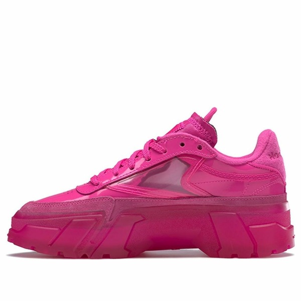 Reebok リーボック レディース スニーカー  【(WMNS) Reebok Cardi B x Club C \u0027Dynamic Pink\u0027 H01011】  大きさ US_7.5(24.5珊)