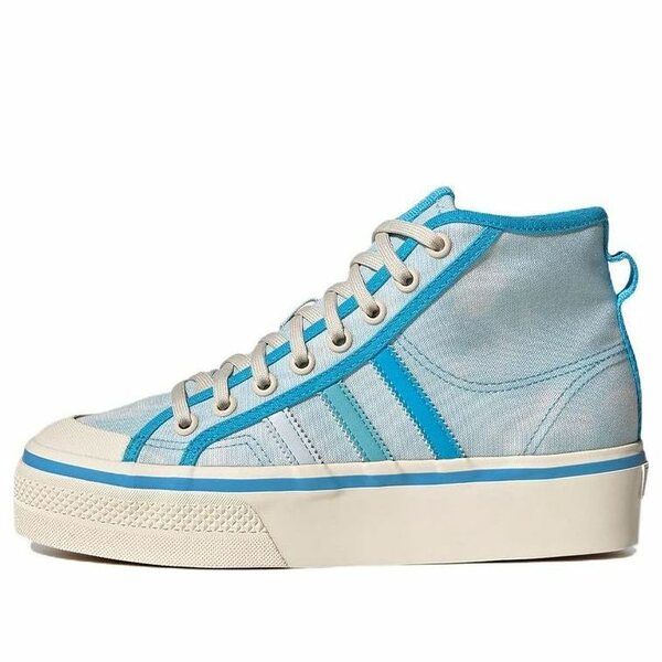 adidas アディダス レディース スニーカー  【(WMNS) adidas Nizza Platform Mid \u0027Almost Blue Pantone\u0027 GX4604】  大きさ US_7(24.0珊)