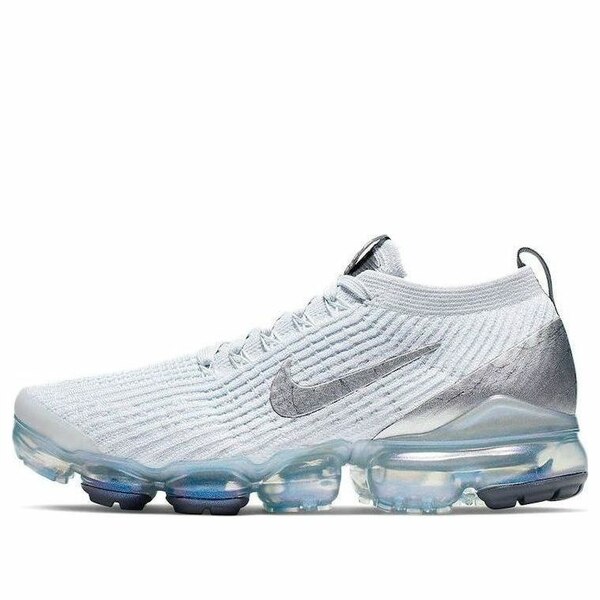 Nike ナイキ レディース スニーカー  【(WMNS) Nike Air VaporMax Flyknit 3 \u0027White Silver\u0027 AJ6910-101】  大きさ US_6.5(23.5珊)