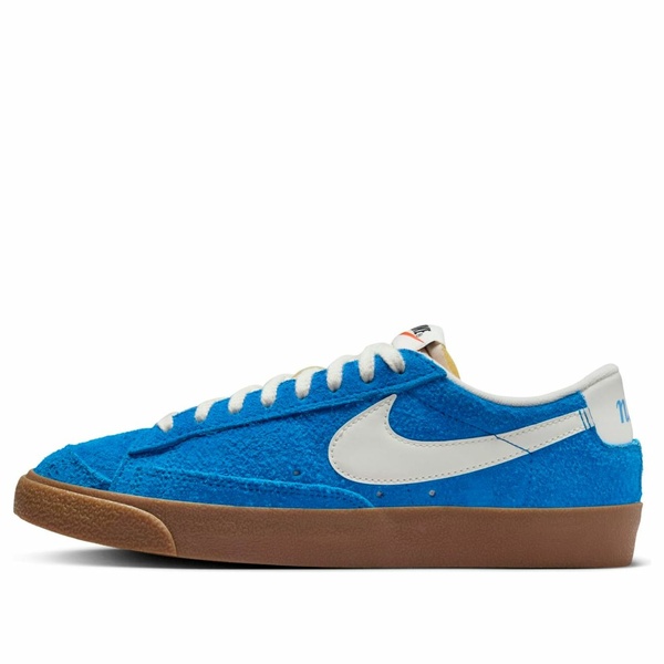 Nike ナイキ レディース スニーカー  【(WMNS) Nike Blazer Low 77 Vintage \u0027Photo Blue Gum\u0027 FQ8060-400】  大きさ US_9.5(26.5珊)