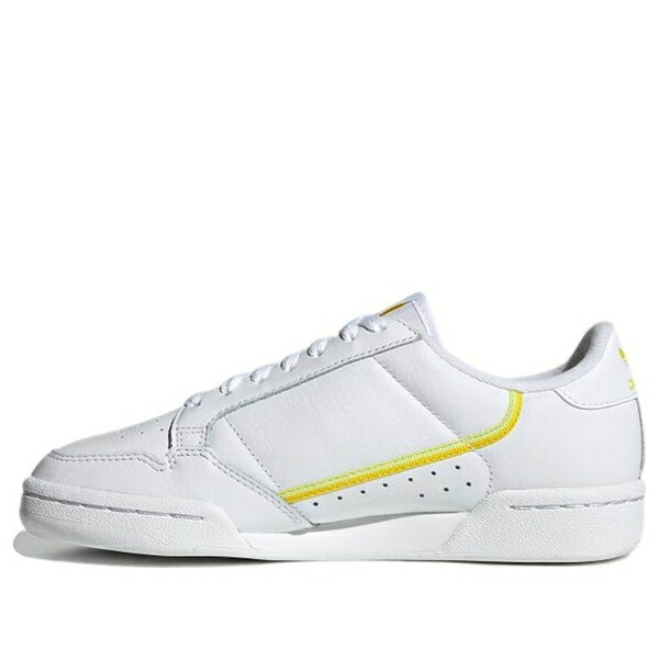 adidas アディダス レディース スニーカー  【(WMNS) adidas Continental 80 \u0027White Semi Frozen Yellow\u0027 EE5561】  大きさ US_6.5(23.5珊)