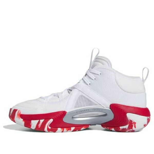 adidas アディダス レディース スニーカー  【(WMNS) adidas Exhibit Select Mid \u0027White Team Power Red\u0027 IE9327】  大きさ US_W_10.5
