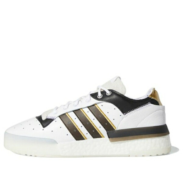 adidas アディダス レディース スニーカー  【(WMNS) adidas Rivalry Rm Low \u0027White Brown Black\u0027 EF6443】  大きさ US_W_4.5