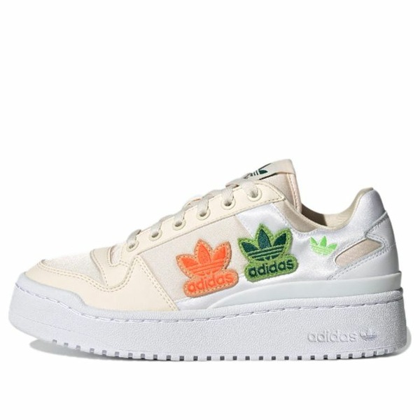 adidas アディダス レディース スニーカー  【(WMNS) adidas Forum Bold \u0027Embroidered Trefoils\u0027 H05116】  大きさ US_5(22.0珊)