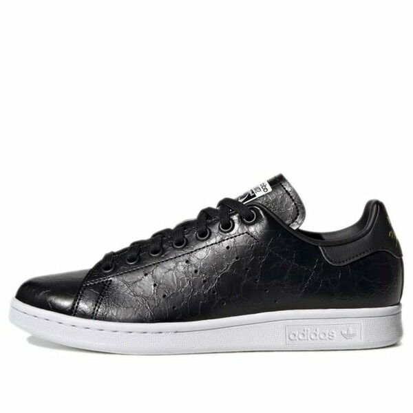 adidas アディダス レディース スニーカー  【(WMNS) adidas Stan Smith \u0027Black White\u0027 GY5906】  大きさ US_7(24.0珊)
