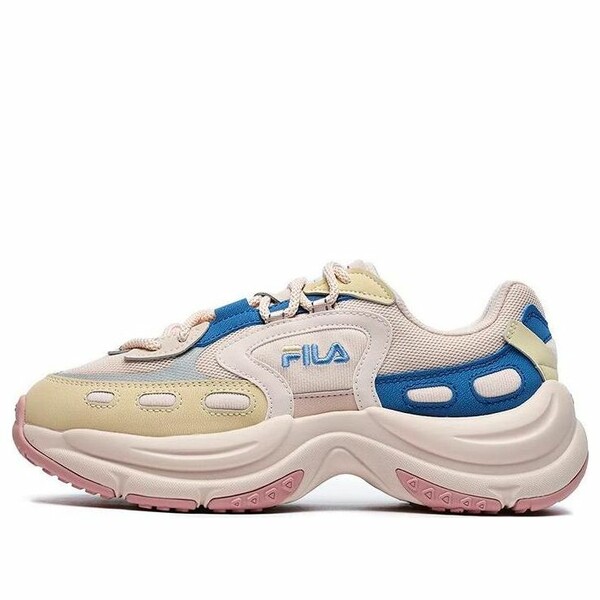 FILA フィラ レディース スニーカー  【(WMNS) FILA Arch Sneakers \u0027Pink Blue Yellow\u0027 F12W241118FWS】  大きさ US_7.5(24.5珊)