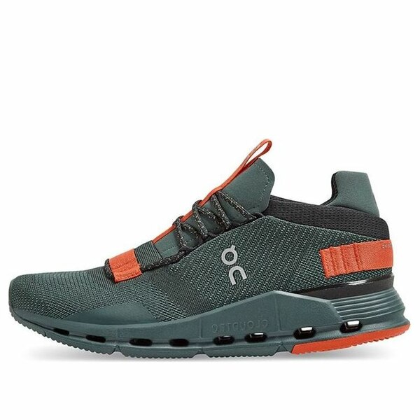 On Running オン 駈けっくら レディース スニーカー  【(WMNS) On Running Cloudnova \u0027Juniper Orange\u0027 26.99676】  大いさ US_9.5(26.5糎)