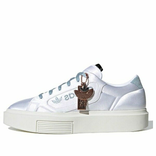 adidas アディダス レディース スニーカー  【(WMNS) adidas Sleek Super \u0027Cloud White Silver\u0027\u0027 EG6770】  大きさ US_7.5(24.5珊)