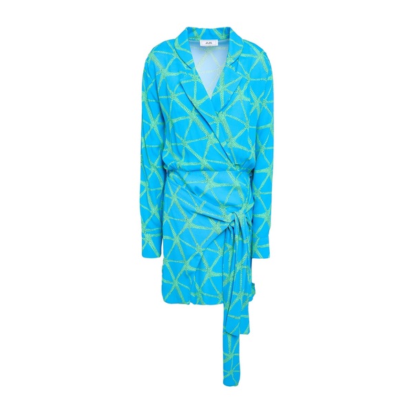 【送料無料】 ジジル レディース ワンピース トップス Mini dresses Azure