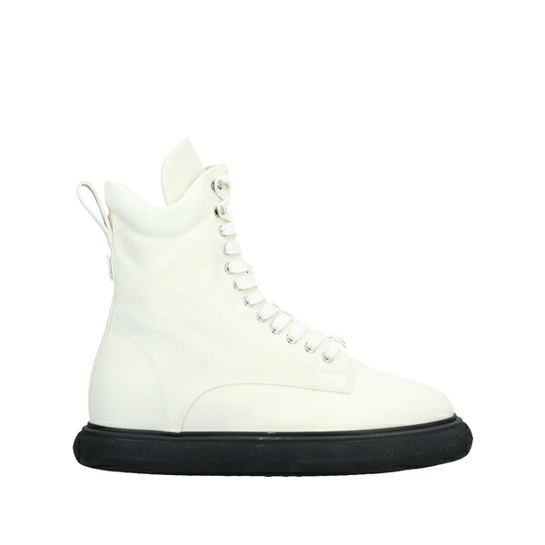 【送料無料】 ジ アティコ レディース ブーツ シューズ Ankle boots White