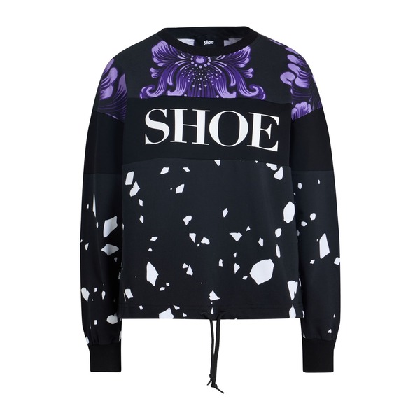 【送料無料】 シュー レディース パーカー・スウェットシャツ アウター Sweatshirts Black