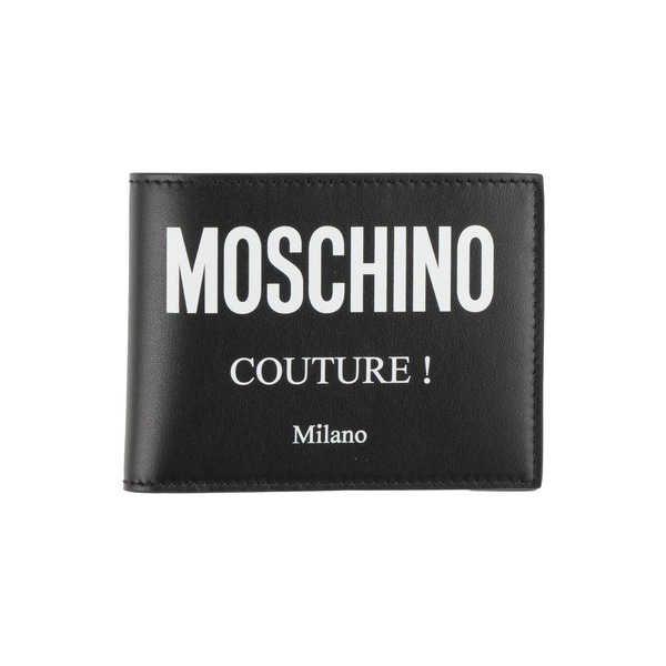 【送料無料】 モスキーノ レディース 財布 アクセサリー Wallets Black