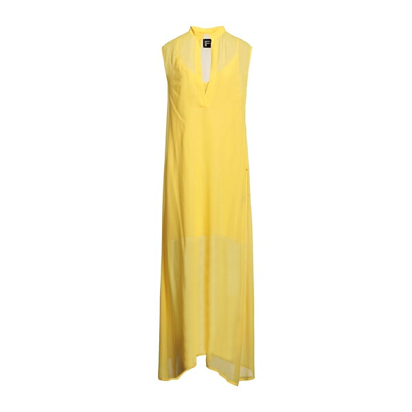 【送料無料】 フィジコ レディース ワンピース トップス Maxi dresses Yellow