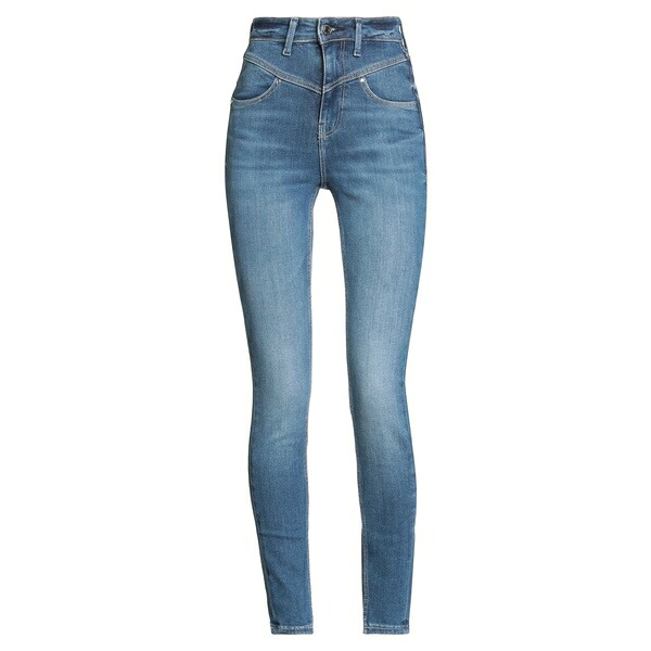 【送料無料】 ゲス レディース デニムパンツ ボトムス Jeans Blue|asty