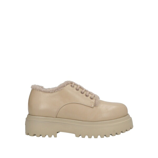 【貨物輸送無料】 ル シラ レディース オックスフォード シューズ Lace-up shoes Beige