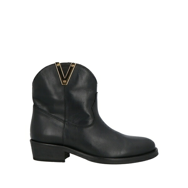 【貨物輸送無料】 ヴィアローマ15 レディース ブーツ シューズ Ankle boots Black