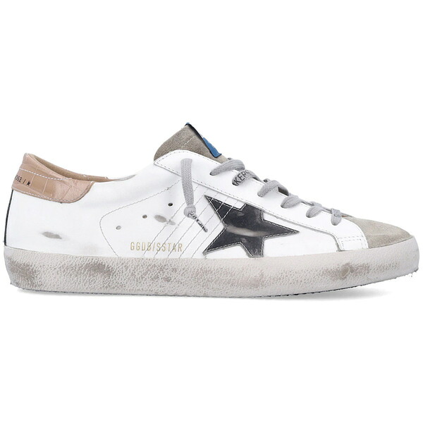 Golden Goose ゴールデングース メンズ スニーカー  【Golden Goose Super Star White Ice Black Beige】  サイズ US_8(26.0cm) White/Ice/Black/Beige