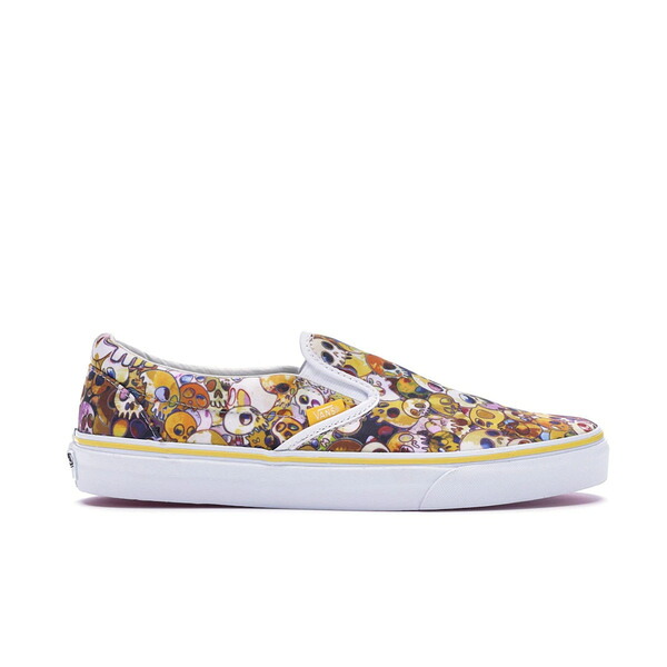 Vans バンズ メンズ スニーカー  【Vans Slip-On LX Murakami Yellow Skull】  大きさ US_7(25.0糎) Yellow