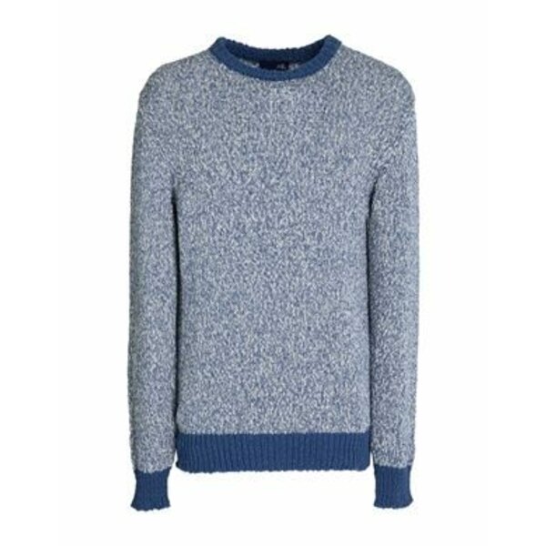 【送料無料】 アールオーロジャーズ メンズ ニット&セーター アウター Sweaters Blue