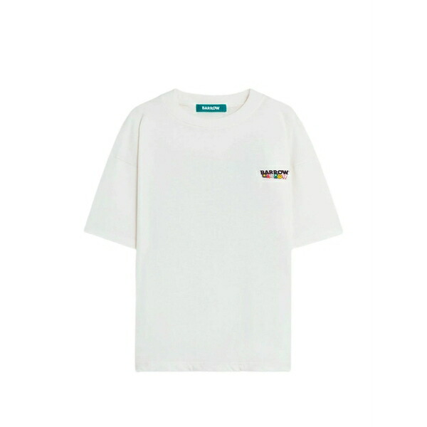 バロウ メンズ Tシャツ トップス Printed t-shirt White