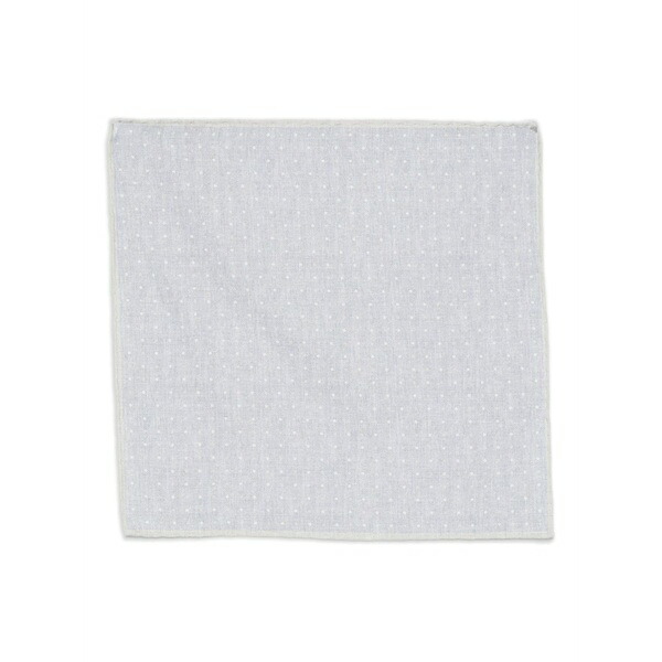 イレブンティ メンズ マフラー・ストール・スカーフ アクセサリー Polka dot pocket square Blue｜asty