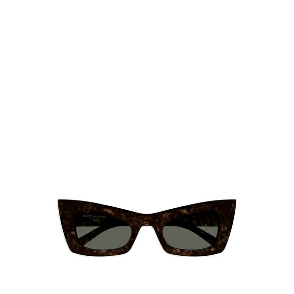 サンローラン アイウェア レディース サングラス&アイウェア アクセサリー Geometric-frame sunglasses Brown|asty