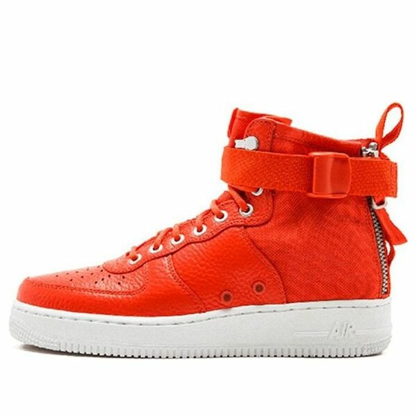 Nike ナイキ メンズ スニーカー  【Nike 空想科学小説 Air Force 1 Mid \u0027Team Orange\u0027 917753-800】  大きさ US_10.5(28.5糎)