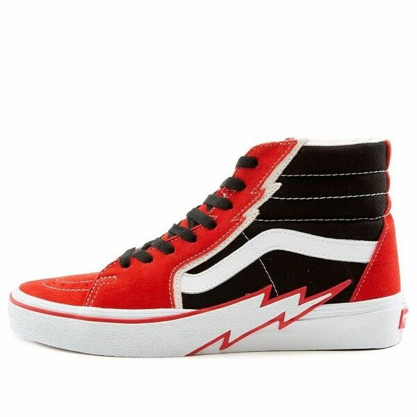 Vans バンズ メンズ スニーカー 【Vans SK8-HI Bolt 'Racing Red Black' VN0A5JIVYHU】 サイズ US_M_13｜asty
