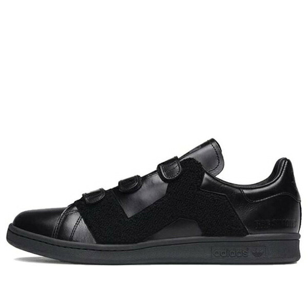 adidas アディダス メンズ スニーカー 【adidas Raf Simons x Stan Smith Comfort Badge 'Core Black' BB6886】 サイズ US_9(27.0cm)|asty
