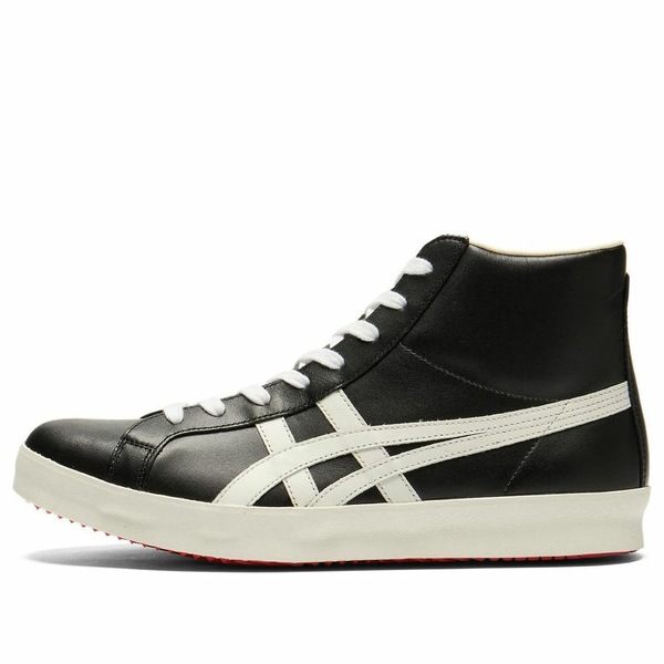 Onitsuka Tiger オニツカタイガー メンズ スニーカー  【Onitsuka Tiger Fabre Hi NM \u0027Black White\u0027 1183B439-001】  大いさ US_M_3 スニーカー-メンズ靴