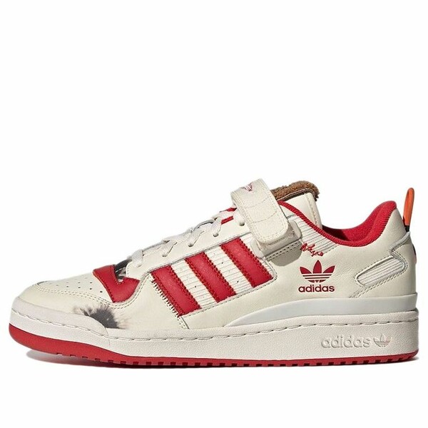 adidas アディダス メンズ スニーカー  【adidas originals Forum 84 Low Home Alone Retro Sneakers White/Red Unisex GZ4378】  大きさ US_11.5(29.5糎)