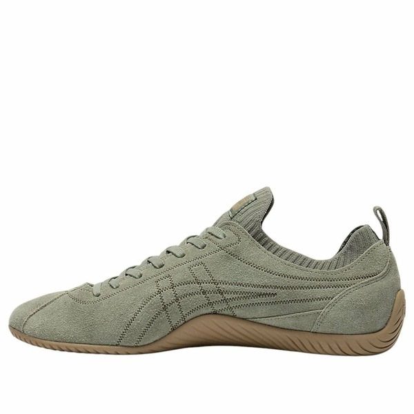 Onitsuka Tiger オニツカタイガー メンズ スニーカー 【Onitsuka Tiger Sclaw 'Lichen Green Brown Stone' 1183C489-300】 サイズ US_5.5(23.5cm)｜asty
