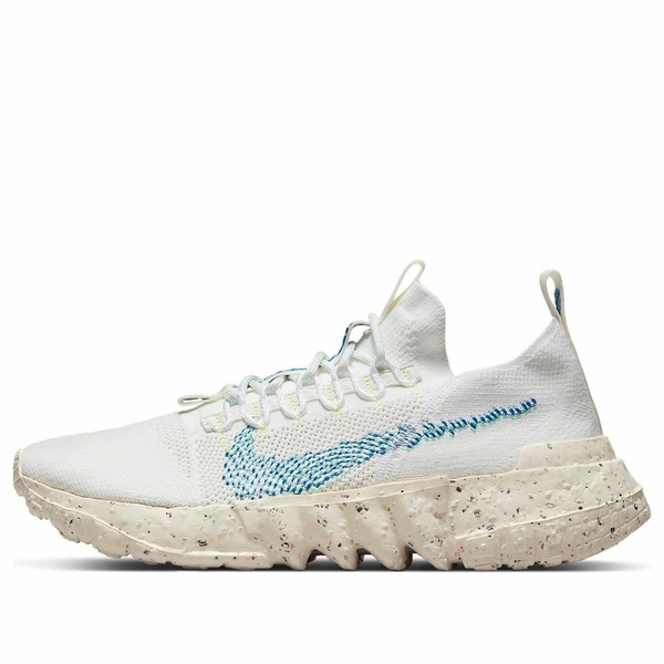 Nike ナイキ メンズ スニーカー  【Nike Space Hippie 01 \u0027White Dutch Blue\u0027 DN0010-100】  大いさ US_6(24.0珊) メンズ靴-靴-スニーカー