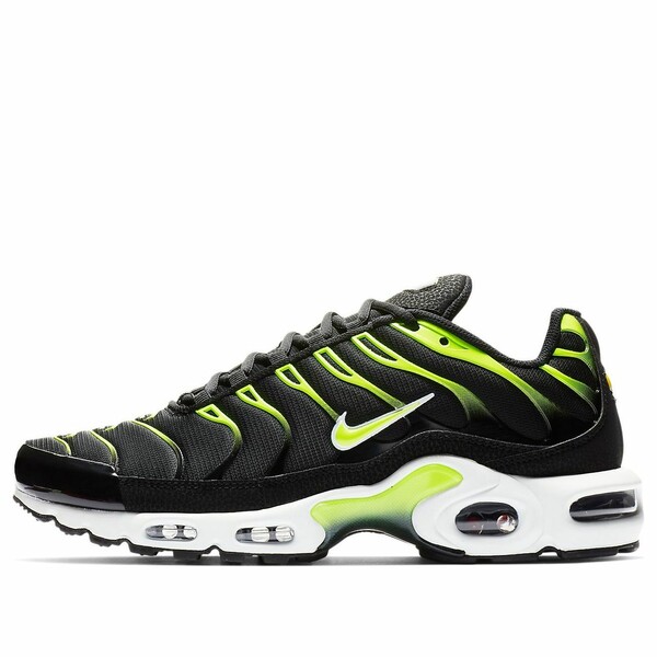 Nike ナイキ メンズ スニーカー  【Nike Air Max Plus \u0027Black Volt\u0027 852630-037】  大いさ US_7(25.0珊) 靴-スニーカー-メンズ靴