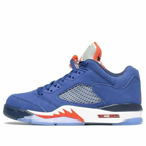 Jordan ジョーダン メンズ スニーカー  【Air Jordan 5 Retro Low \u0027Knicks\u0027 819171-417】  大きさ US_8.5(26.5糎)