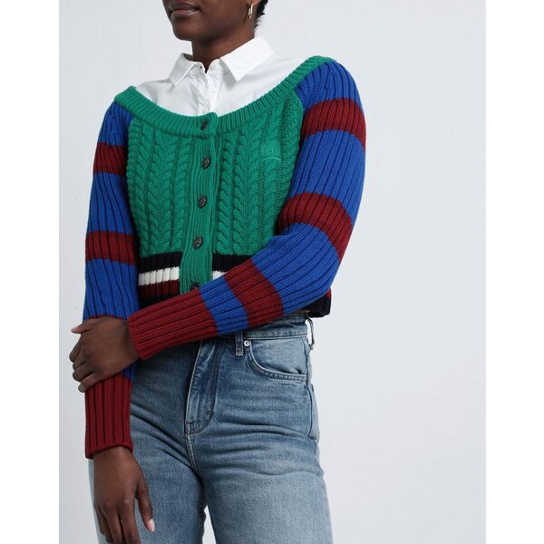 ヒルフィガー レディース カーディガン アウター Cardigans Green トップス