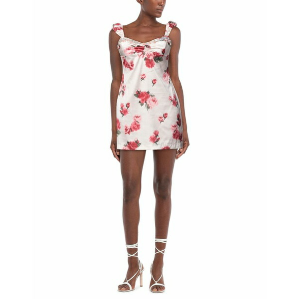 ブルマリン レディース ワンピース トップス Short dresses White