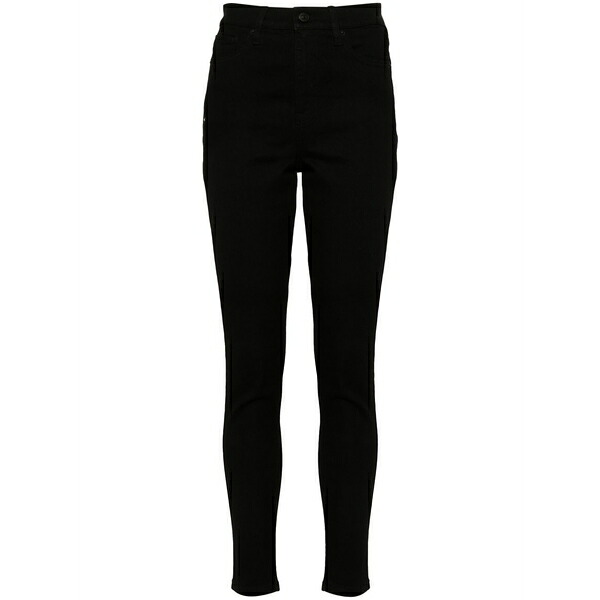 ダナ キャラン ニューヨーク州 レディース ジーンズズボン下 ボトムス Logo-patch jeans Black