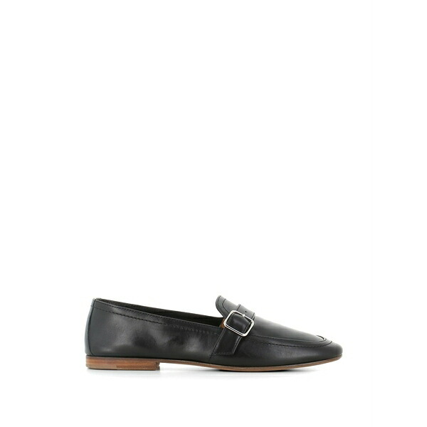 ヘンダーソン・ブラッコ レディース スリッポン・ローファー シューズ Buckle-strap loafers Black
