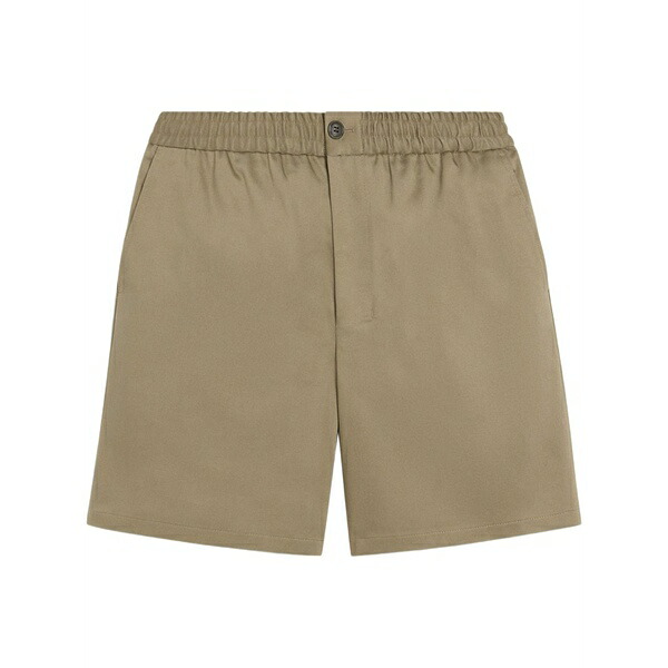 アミ メンズ カジュアルパンツ ボトムス Cotton shorts Neutrals|asty