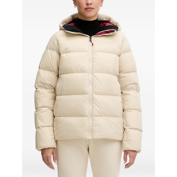 まっ盛り演奏 レディース 上衣＆上衣 アウター Hooded puffer jacket Neutrals