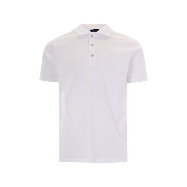 ポールアンドシャーク メンズ ポロシャツ トップス Short-sleeve polo shirt White|asty