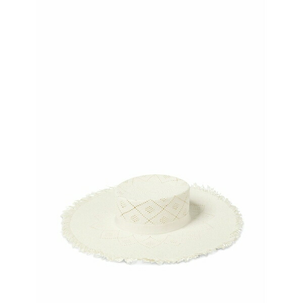 エレス レディース かぶり笠 添え物 アメリシウム茫漏lia hat White