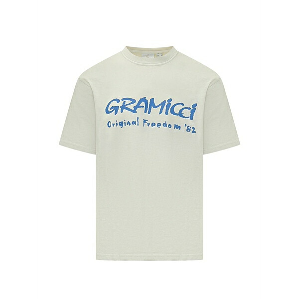 グラミチ メンズ プルオーバー トップス Freedom cotton t-shirt Neutrals
