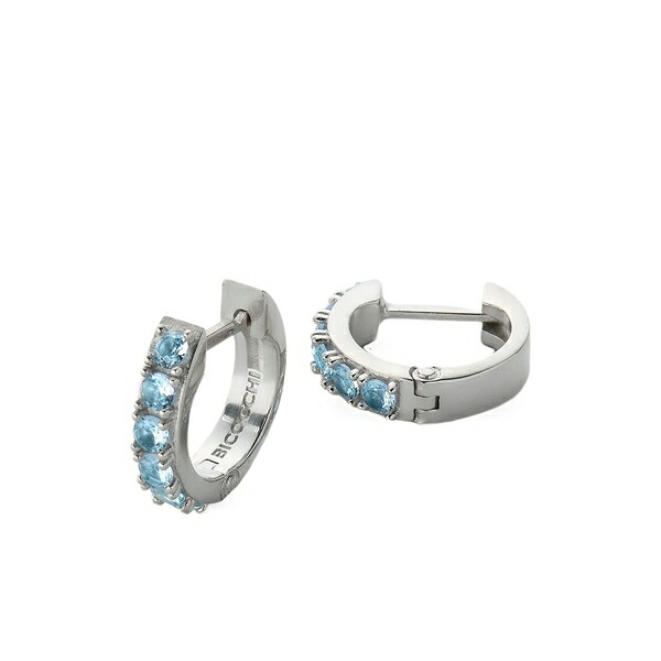 エマニュエレ ビコッキ メンズ ピアス・イヤリング 添え物 Embellished hoop earrings Silver