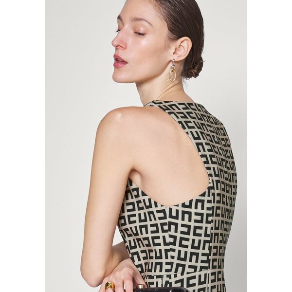 エリザベスフランキ レディース ワンピース トップス WOMEN'S DRESS Cocktail Dress Party Dress Tortora  Nero スーツ・セットアップ