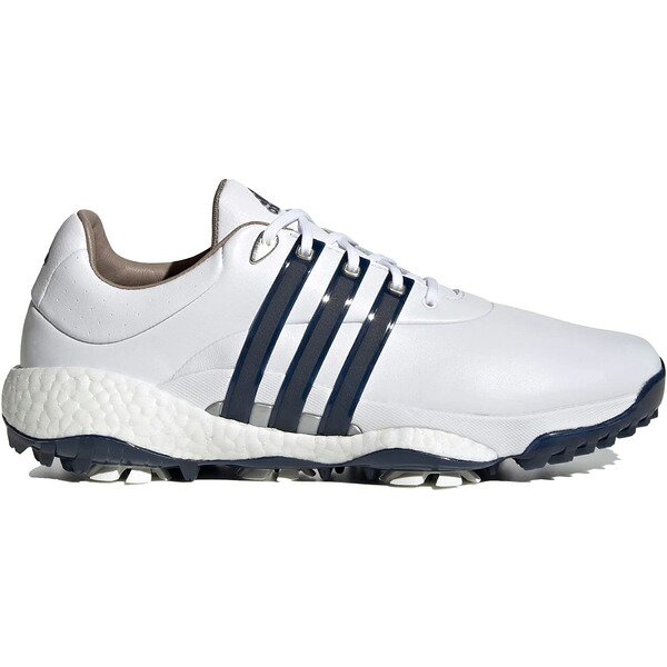 adidas アディダス メンズ スニーカー  【adidas Tour360 22 Cloud White Collegiate Navy】  大いさ US_8(26.0珊) Cloud White/Collegiate Navy/Silver Metallic 靴-スニーカー-メンズ靴