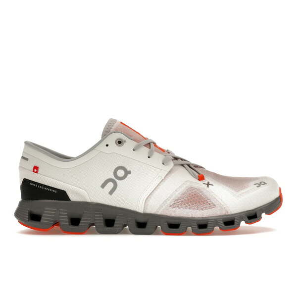 On オン メンズ スニーカー 【On Running Cloud X 3 Ivory Alloy】 サイズ US_8(26.0cm) Ivory/Alloy｜asty