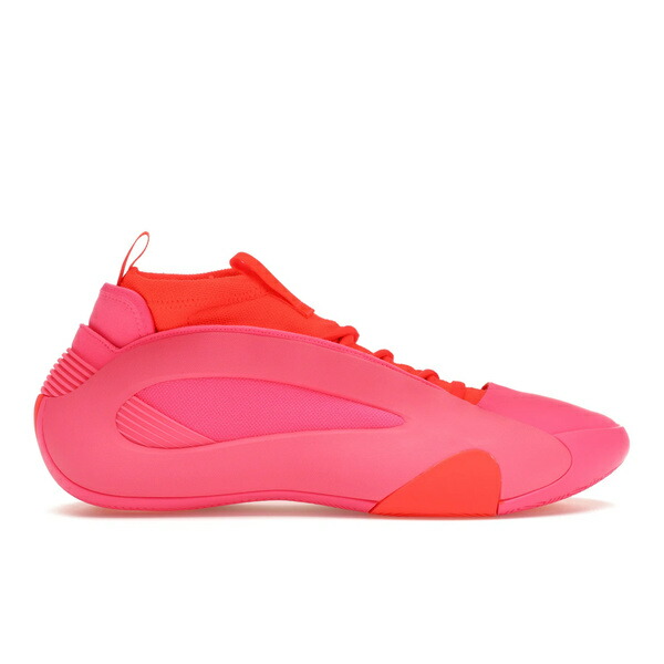 adidas アディダス メンズ スニーカー 【adidas Harden Vol. 8 Flamingo Pink】 サイズ US_12(30.0cm) Lucid Pink/Solar Red/Impact Orange｜asty