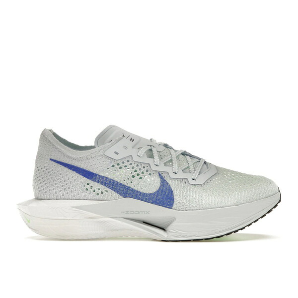 Nike ナイキ メンズ スニーカー  【Nike ZoomX Vaporfly 3 Football Grey Racer Blue】  大いさ US_10(28.0糎) Football Grey/Green Strike/Light Armory Blue/Racer Blue スニーカー-靴